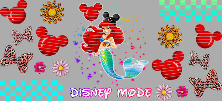 16oz Disney style-D-2495
